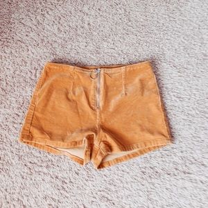 Yellow Pacsun Shorts